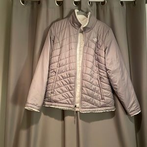 Grey North Face Reversible Jacket